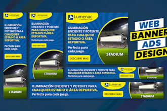 design attractive banner ads for google ads