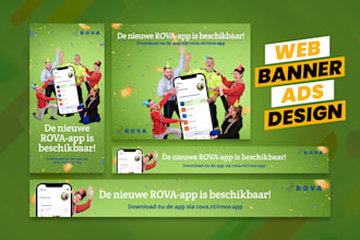 design amazing google banner ads or adwords display ads