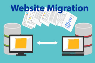 transfer website,  domain, database