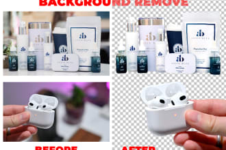 do photoshop editing, clipping path and background removal