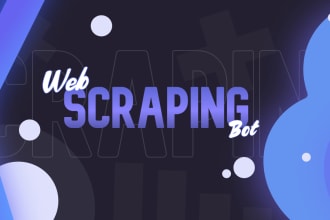 create web scraping bot using nodejs