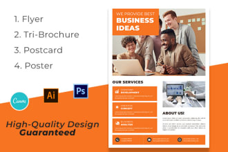 design business flyer, corporate flyer, marketing flyer