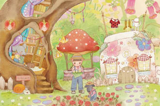 draw sweet and charming children illustrations