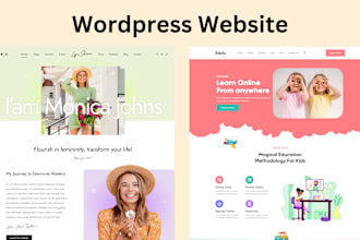 build a fully responsive wordpress website for your business