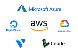setup your website on digitalocean, AWS, linode, vultr, gcp