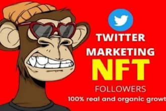 be your organic twitter growth and promotion manager