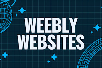 design or redesign weebly websites