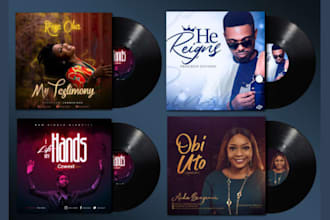 create top notch album or cd cover or disc animation