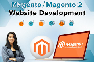 develop, customize and maintain the magento website