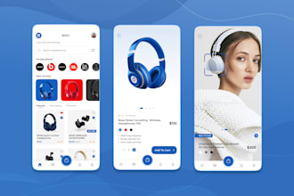 design modern UI UX for your mobile app