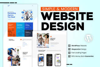 design digital marketing agency, personal portfolio website