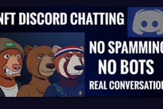 chat and actively engage in your nfts discord server