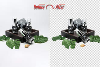 photo background removal with clipping path 24hrs