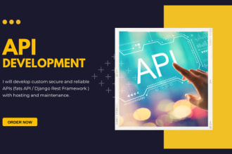 develop custom apis for you