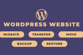 migrate wordpress website, wordpress migration, change domain name, cpanel whm