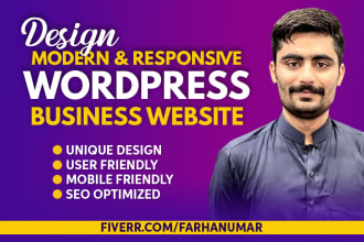 make a business wordpress website in 12 hours