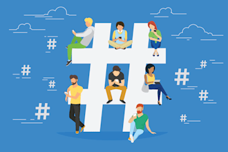 do hashtag research to increase instagram and twitter reach