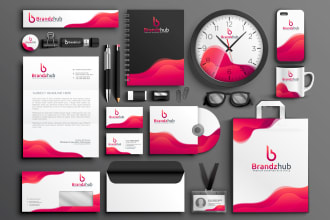 business card, letterhead, and stationery items
