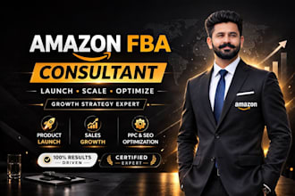 be your amazon fba consultant and virtual assistant