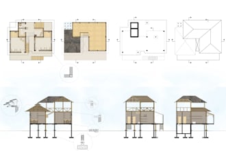 create architectural plans and layout