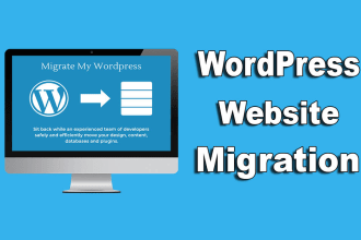 migration wordpress website, transfer domain, move website