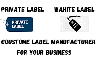 find private label, white label and custom label  manufacturers for you