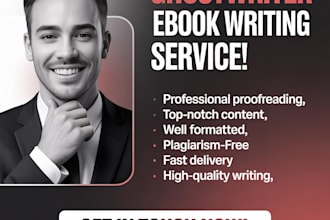 be your ghostwriter for your self help books