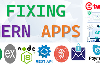 build, debug, or fix mern backend frontend nodejs react
