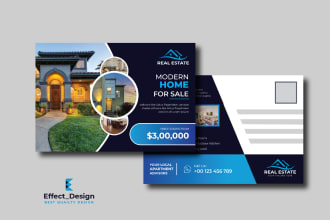 design pressure washing flyer, postcard, door hanger