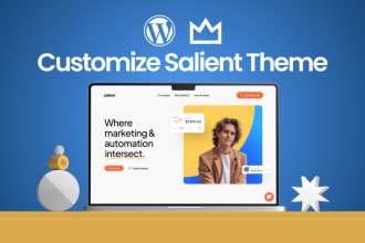 build modern wordpress website using salient theme