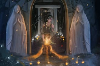 draw fantasy concept art or illustration of any kind