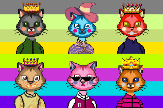 do any pixel art nft  base and traits for your collection