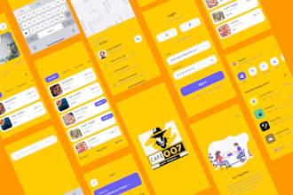 Hot Deals!  design UI UX for mobile app in figma