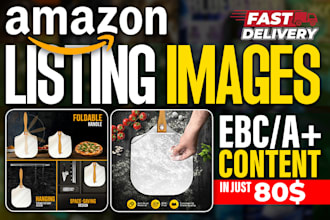 create amazon ebc content, a plus content, listing images