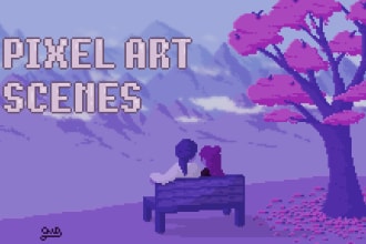 make all kinds of pixel art for you