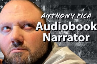be your audiobook narrator for your audio book voice over
