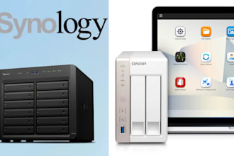 install, configure and troubleshoot synology and qnap nas server
