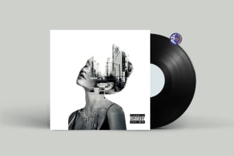 do album cover design, mixtape cover art, single cover art