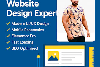 create advance elementor website with elementor expert