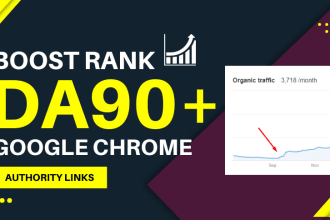 create da 90 high authority google chrome web store backlink