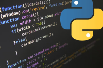 help you code a python program