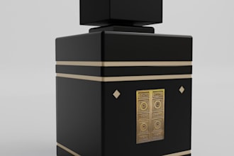 bottle design the perfume bottle functionality using unique