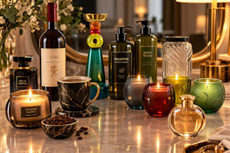 design 3d luxury perfume bottle  realistic product rendring