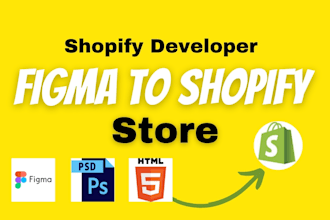 design figma to shopify, shopify template by shopify liquid coding, pagefly