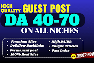 do guest post on high da websites with dofollow backlinks