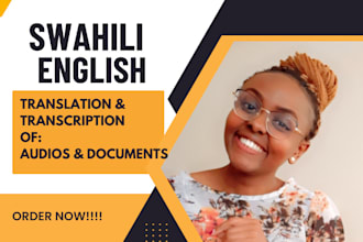transcribe and translate swahili to english and vise versa