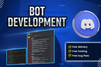 develop a advanced discord bot with dashboard