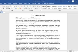 write engaging movie recap scripts