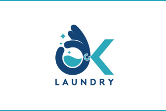 make modern pressure washing cleaning and power washing logo