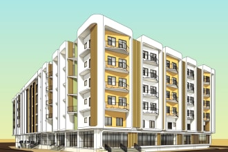 do architectural 2d and 3d design in revit